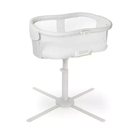 Halo Babybassinet Premiere - Tragbarer Säuglingsbett mit atmungsaktivem Stoff