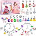 iZoeL Adventskalender Schmuck für Mädchen 2024 – Weihnachtsüberraschungen für Kinder