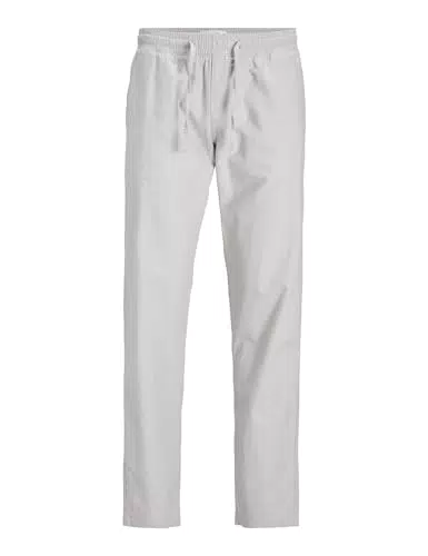 JACK&JONES JUNIOR Jpstkane Jogginghose aus Leinenmischung für Kinder