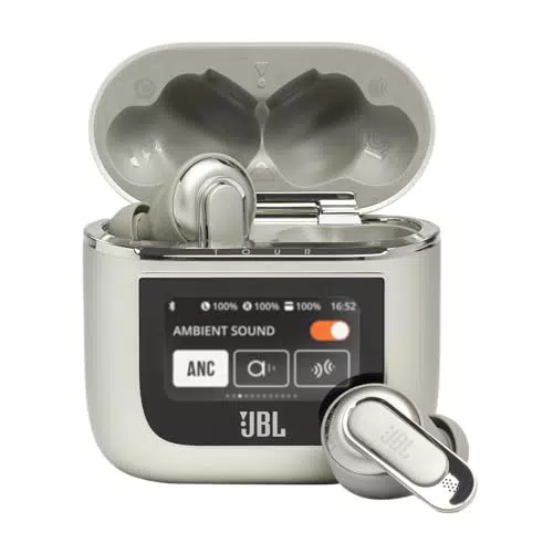 JBL Tour Pro 2 True Wireless In-Ear Kopfhörer mit Active Noise Cancelling - Bluetooth - Champagner
