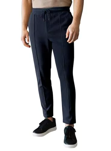 JMIERR Jogginghose Herren Slim Fit mit elastischer Taille und Kordelzug
