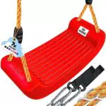 KIDIZ® Schaukelset für Kinder - Höhenverstellbare, rutschfeste Brettschaukel