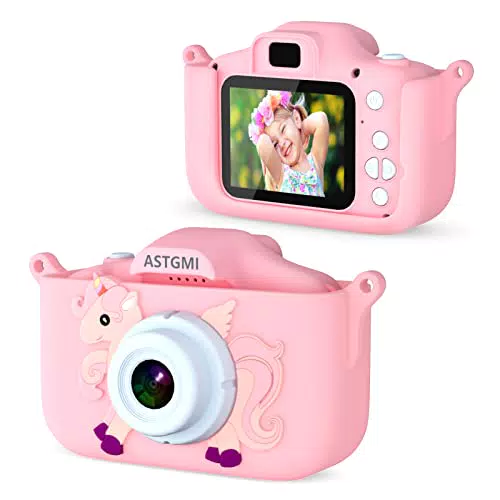 Kinder Kamera, 2.0”Display Digitalkamera Kinder, Geschenke für 3 4 5 6 8 7 9 10 11 Jahre Jungen und mädchen