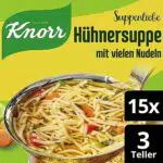 Knorr Hühnersuppe – Leckere Nudelsuppe ohne Geschmacksverstärker und Farbstoffe
