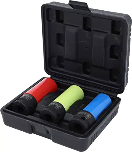 KS Tools 515.1070 Alu-Felgen Kraft-Stecknuss-Satz robust