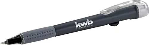 KWB Bastelmesser mit 30° Skalpellklinge und gummiertem Griff