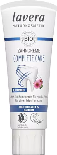 Lavera Zahncreme Complete Care - Fluoridfrei mit Bio Echinacea & Calcium