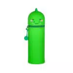 Legami 2-in-1 Silikontasche Giraffe - Stifthalter mit Reißverschluss