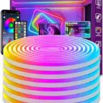 LETIANPAI LED Neon Seillichter mit App-Steuerung, IP65 wasserdicht, RGB