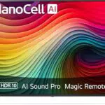 LG 50NANO81T6A 50 NanoCell Fernseher mit 4K AI-Prozessor und webOS 24