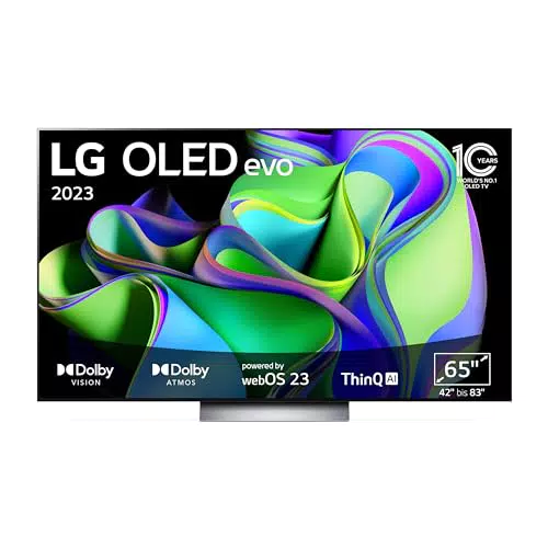 LG OLED65C31LA OLED Fernseher 165 cm (65 Zoll) - Hochwertige Bildqualität