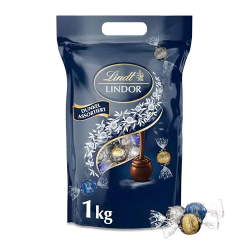 Lindt LINDOR Dunkle Mischung Pralinen – Perfektes Schokoladengeschenk
