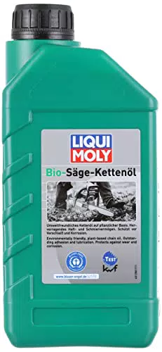 LIQUI MOLY Bio Sägekettenöl 1 l - Hochwertiges Kettenöl für Motorsägen