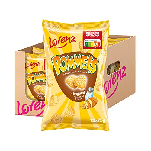 Lorenz Snack World Pommels Original - Knusprige Kartoffelsnacks genießen
