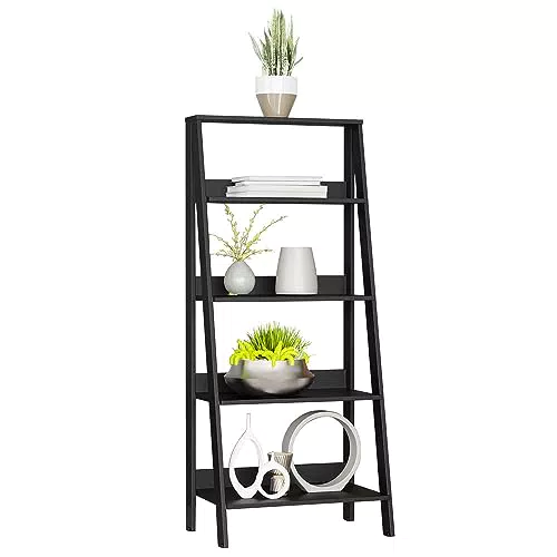 Madesa Bücherregal für Wohnzimmer, Büro und Schlafzimmer - Holzregal