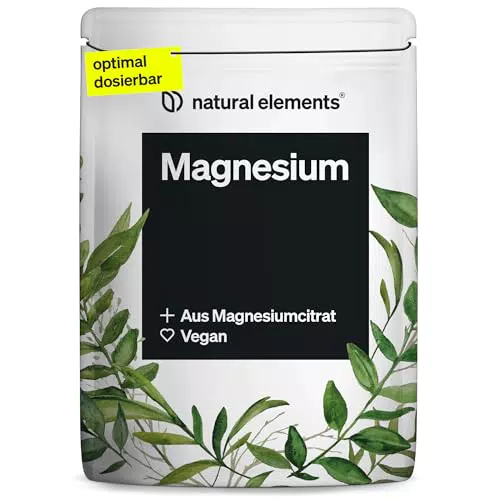 Trimagnesiumdicitrat Pulver – Reines, veganes Magnesium, hoch bioverfügbar, laborgeprüft