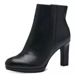 Marco Tozzi Damen Stiefeletten mit Absatz und Reißverschluss, elegant