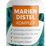 Mariendistel Kapseln hochdosiert - 5-fach-Komplex für Leberfunktion und Fettstoffwechsel