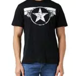 Marvel Captain America Cap Logo T-Shirt für Herren