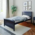 Max & Lily Kinderbett 90x200cm mit Stauraum und Lattenrost