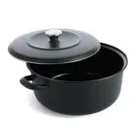 Merten & Storck Schmiedeeiserner Dutch Oven mit Deckel, induktionsgeeignet, 300°C