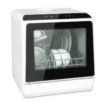 Mini Geschirrspüler mit Wasseranschluss – 5 Programme, Touch Control, LED-Display