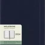 Moleskine Wochenplaner mit Platz für Notizen, 12 Monate 2024
