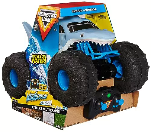 Monster Jam Megalodon Storm RC Truck - Amphibienfahrzeug für Kinder ab 4 Jahren