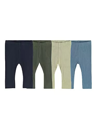 NAME IT Baby Jungen Nbmkabille Leggings Strumpfhose 4er Pack