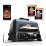 Ninja Woodfire Pro Connect XL Elektrischer BBQ Smoker Grill mit App-Steuerung