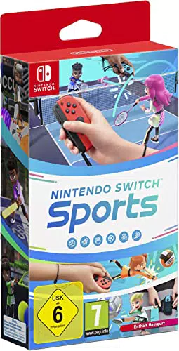Nintendo Switch Sports – Spiel für Nintendo Switch mit Beingurt