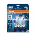 Osram COOL BLUE® INTENSE H15 Halogen-Scheinwerferlampe, +20% Helligkeit