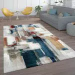 Paco Home Kurzflor-Teppich für Wohnzimmer im modernen, abstrakten Design