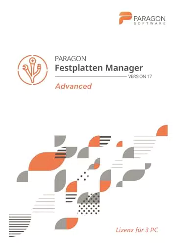 Paragon Festplatten Manager 17 Advanced - Daten sicher kopieren und Betriebssystem übertragen