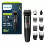 Philips Multigroom Series 3000 MG3740/15 – 9-in-1 für Gesicht und Haare