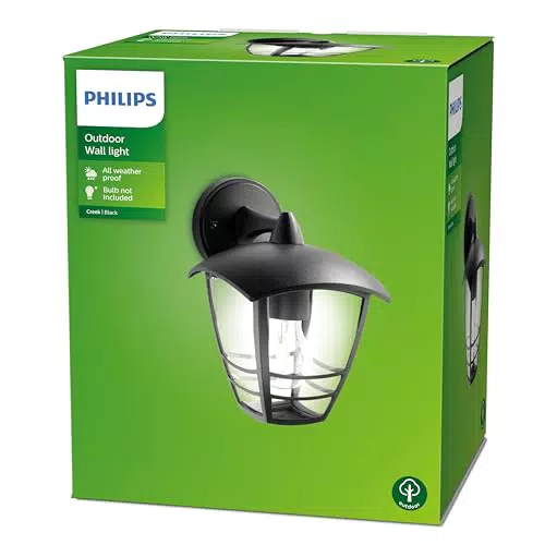 Philips myGarden Creek Wandleuchte, 53W LED Außenleuchte für Garten und Terrasse