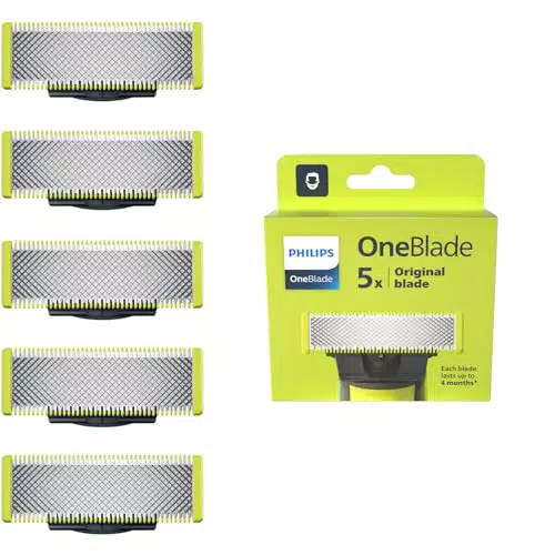 Philips OneBlade QP250/50 - Original Ersatzklingen zum Trimmen und Rasieren