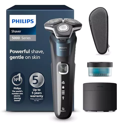 Philips Shaver Series 5000 – Elektrischer Nass- und Trockenrasierer S5889/50