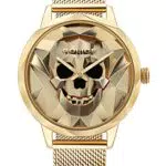 Police Damen Analog Quarz Uhr Edelstahl Armband PL16074MSG