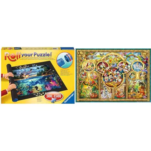 Ravensburger Roll your Puzzle - Puzzlematte für Puzzles mit bis zu 1000 Teilen