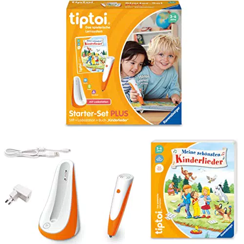 Ravensburger tiptoi Starter-Set PLUS 00159: Stift und Buch Kinderlieder