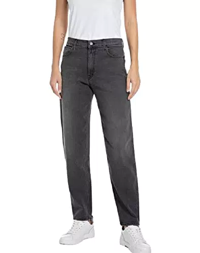 Replay Damen Jeans Keida Balloon-Fit