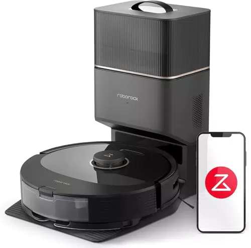 Roborock Q8 Max+ Saugroboter mit Absaugstation und PreciSense-LiDAR-Navigation