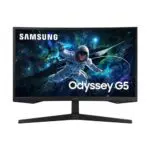 Samsung Odyssey G55C Curved Gaming Monitor 27 Zoll, 2560 x 1440, 165 Hz, HDR10