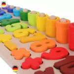 SCHMETTERLINE® Holz-Puzzle Zahlen für Kinder ab 3 Jahren – Montessori Lernspielzeug