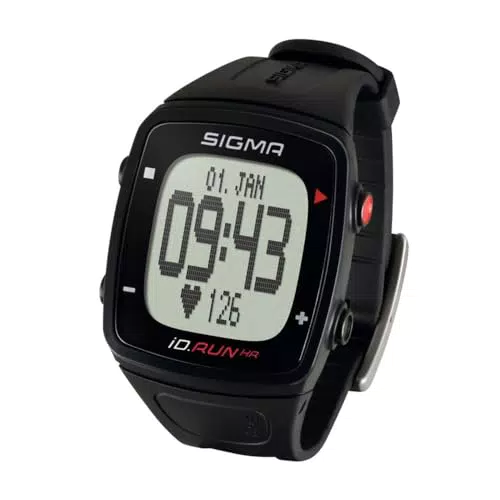 SIGMA SPORT iD.RUN HR - GPS-Laufuhr mit Handgelenk-Pulsmessung und Activity Tracker