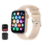 Smartwatch für Damen und Herren mit Telefonfunktion und Fitness-Tracker