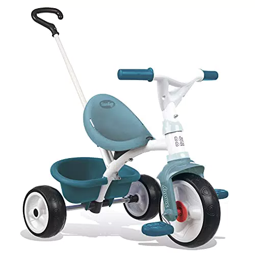 Smoby - Be Move blau - Kinderdreirad mit Schubstange