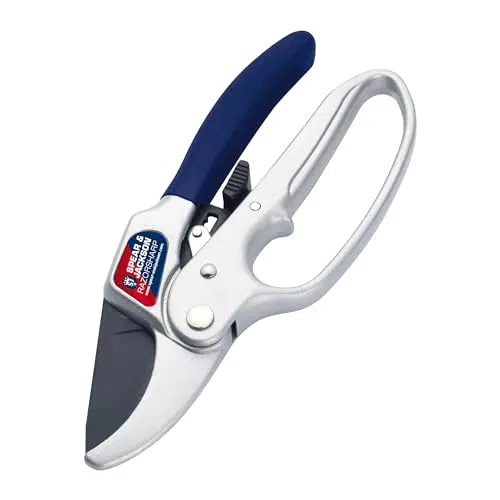 Spear & Jackson Razorsharp Ratschen-Amboss-Gartenschere