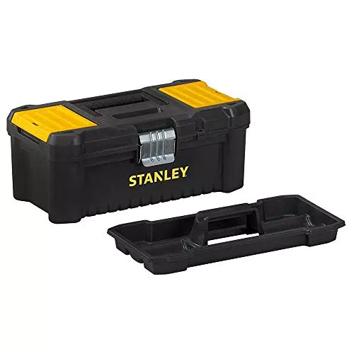 Stanley Werkzeugbox STST1-75515 mit Metallschließen und Organizer für Zubehör